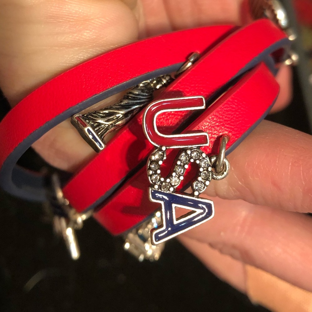 Americana wrap bracelet